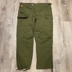 Olive Green Cargo Pants